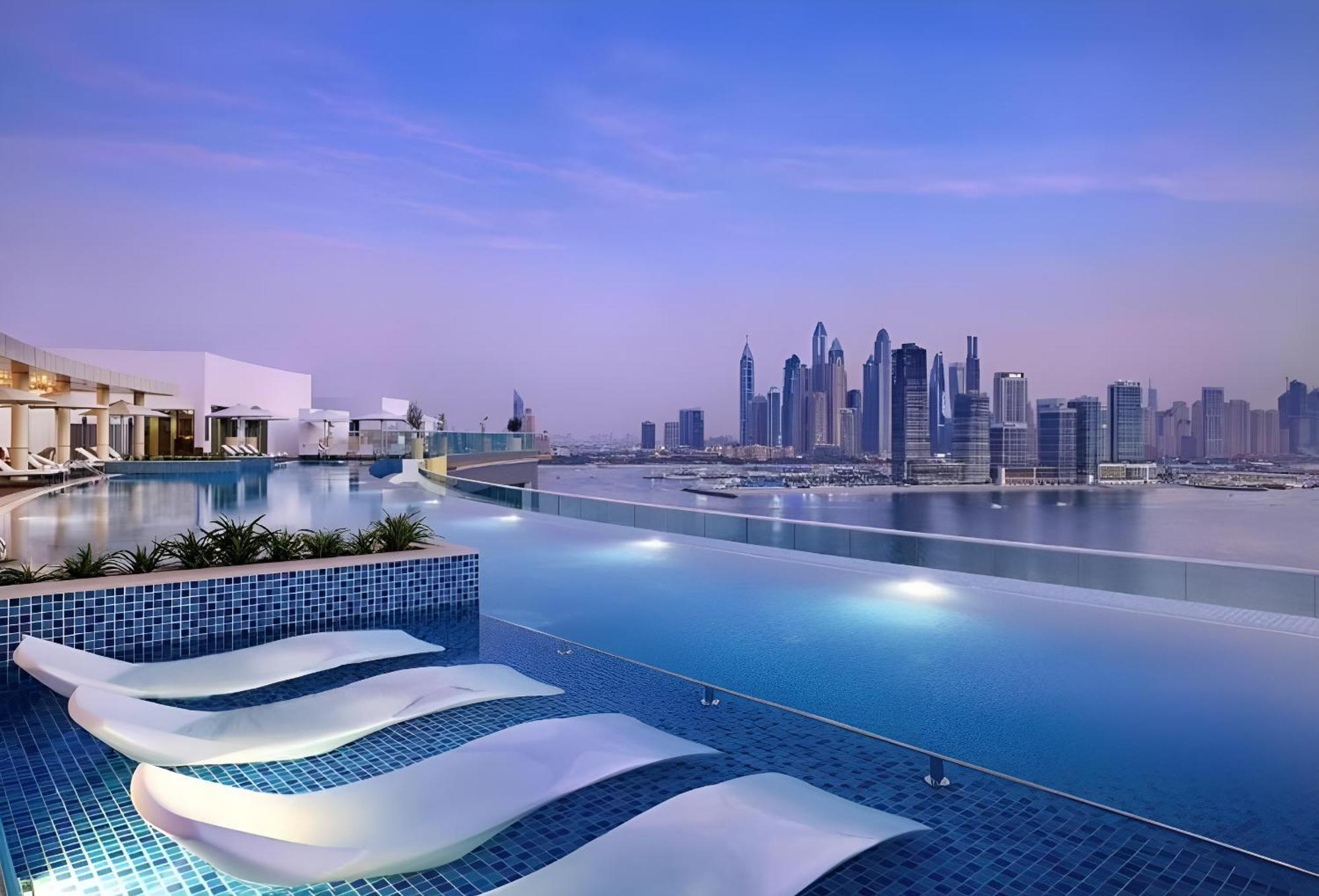 Palm Jumeirah - Private & Free Infinity Pool Апартаменты *