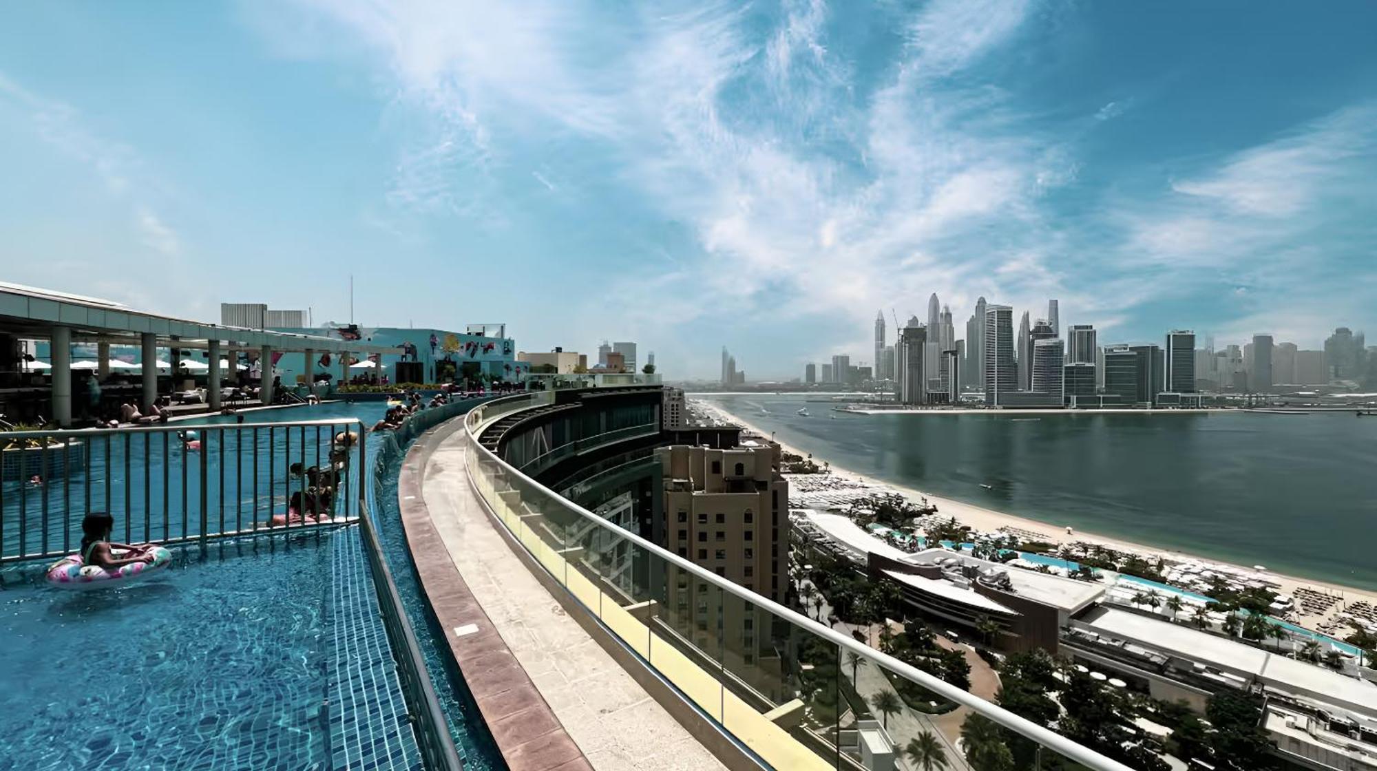Palm Jumeirah - Private & Free Infinity Pool Дубай