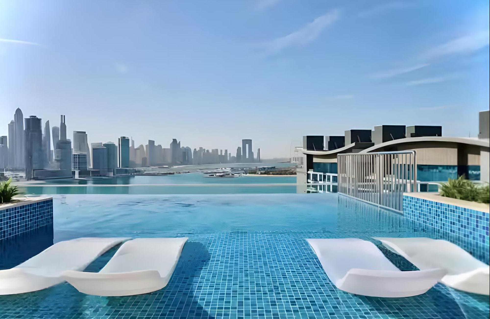 Palm Jumeirah - Private & Free Infinity Pool Апартаменты *