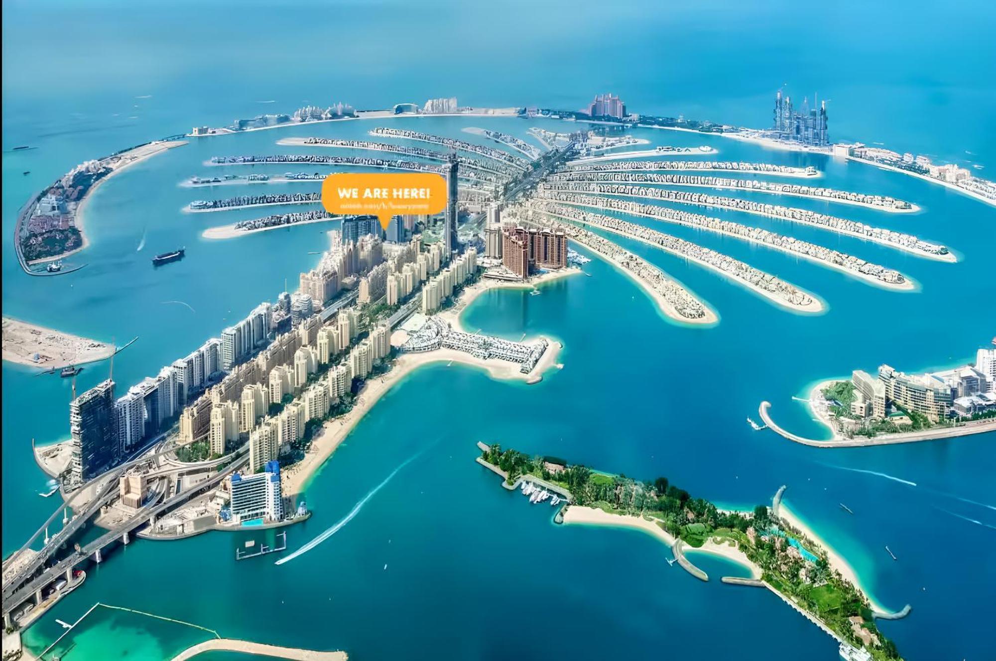 Апартаменты Palm Jumeirah - Private & Free Infinity Pool *
